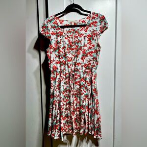 Springfield EUC lightweight cap-sleeved mini dress